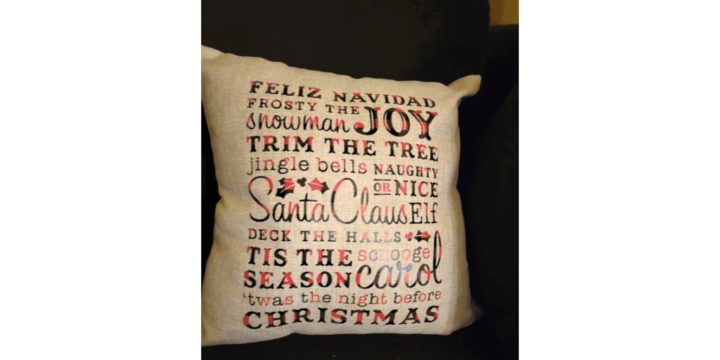 Christmas Pillows Made By Me Sass N Class Boutique Blog
